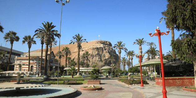 DAY 5 Show-stopping scenery Location: Arica, Chile Arica is blessed with a warm and sunny climate all year round.