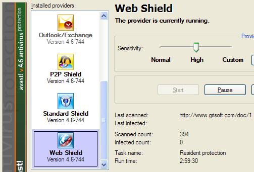 Antivirusna zaštita i zaštita od špijunskih programa generisanje baze za oporavak od infekcija virusom (VRDB, Virus Recovery Database) kada je računar u mirovanju ili kada se aktivira čuvar ekrana.