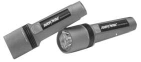 and MSHA approved* 3 Cell D Size Flashlight 3 Cell D Size Orange Flashlight UL and MSHA approved* 2 Cell AA Size Flashlight with Ring Hanger 2 Cell C Size Flashlight 2 Cell D Size Flashlight 2 Cell