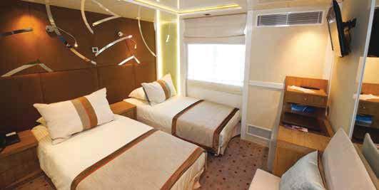 STYLISH STATEROOMS PROGRAM INCLUSIONS: 7-night voyage aboard the 72-guest Variety Voyager Full schedule of people-to-people educational exchange activities that result in meaningful interactions with