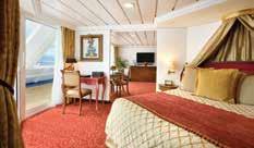SUITES AND STATEROOMS OWNER S SUITE & VISTA SUITE OS VS Immesely spacious ad exceptioally luxurious, our six Ower s Suites ad four Vista Suites are amog the first to be