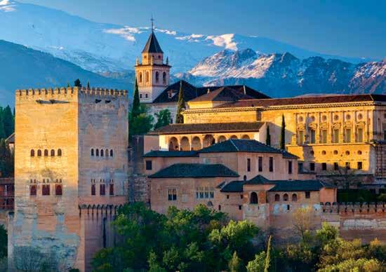 We see Granada s Alhambra, the Moor s pearl set in emeralds, on Day 11. region and city of beauty and romance.