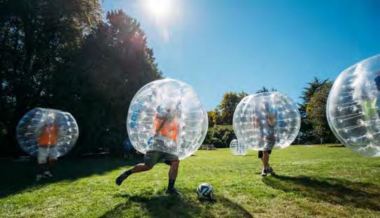 Our Bubble Soccer tournament is something for you. The appointment is on Wednesday 18 th August, starting from 4 p.m. at the soccer fields of the.