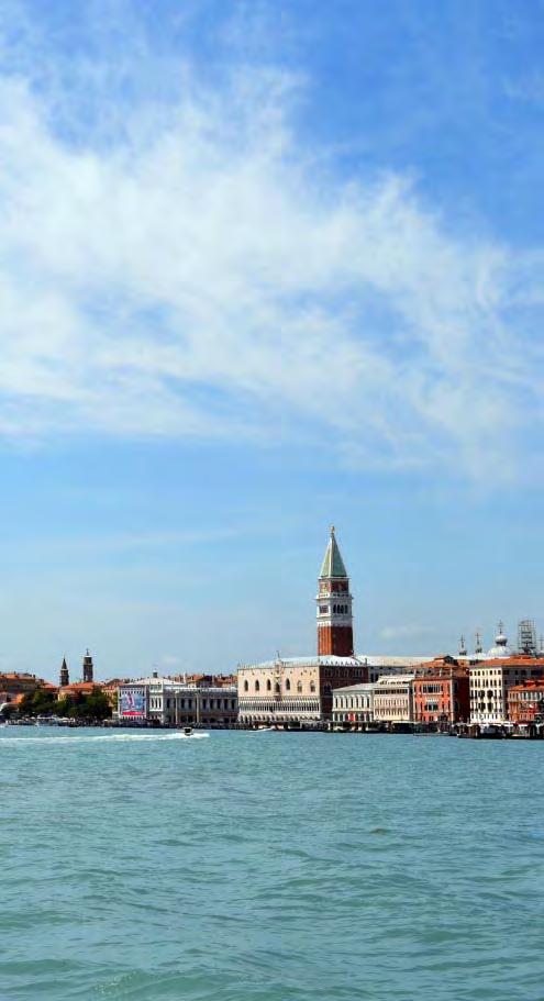 Most probably, you will want to visit Venice. We would advise to wear suitable clothing especially for visiting churches and museums.