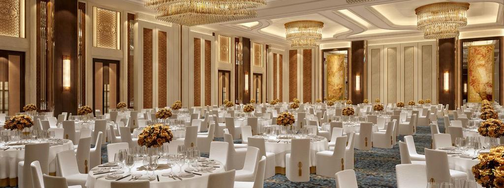 THE REGIONS LARGEST EVENT PORTFOLIO Shangri-La Hotel, Colombo offers the most luxurious and