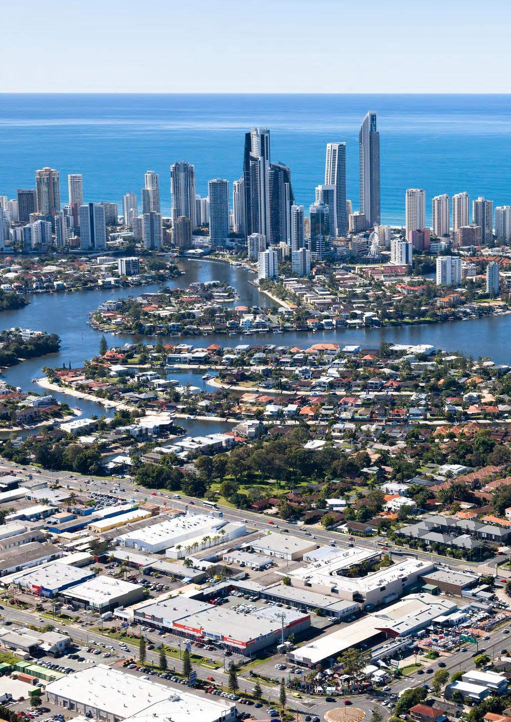 Gold Coast OVERVIEW Gold Coast office stock at January 2014 totalled 459,890 sqm, down by almost 4,000 sqm on the mid-year stock level.