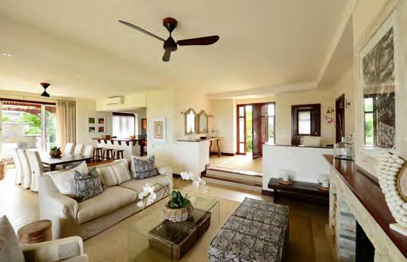 ACCOMMODATION A choice of 2, 3 or 4 bedrooms villas Open planned living with spectacular space inside and outside with lounge, dining-room, kitchen and veranda En-suite bedrooms with air
