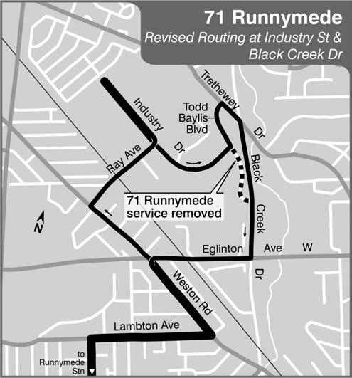PRINCE EDWARD bus route be extended to serve the Humber Bay Shores neighbourhood at all times of the day, seven days a week.
