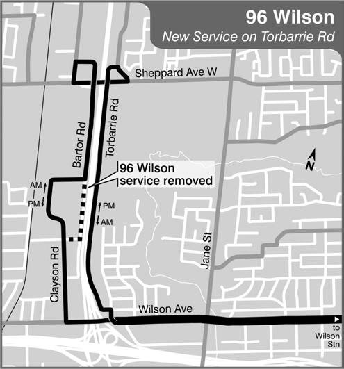 Recommended New Services 16 Boulevard, east on Trethewey Drive, and south on Black Creek Drive, where they would rejoin the regular southbound routing.