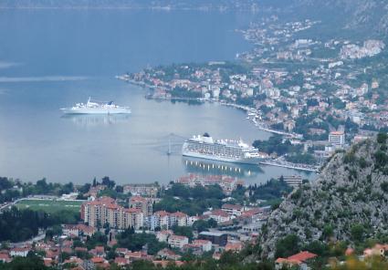 Dubrovnik and Boka Kotorska, have overall landscape of similar