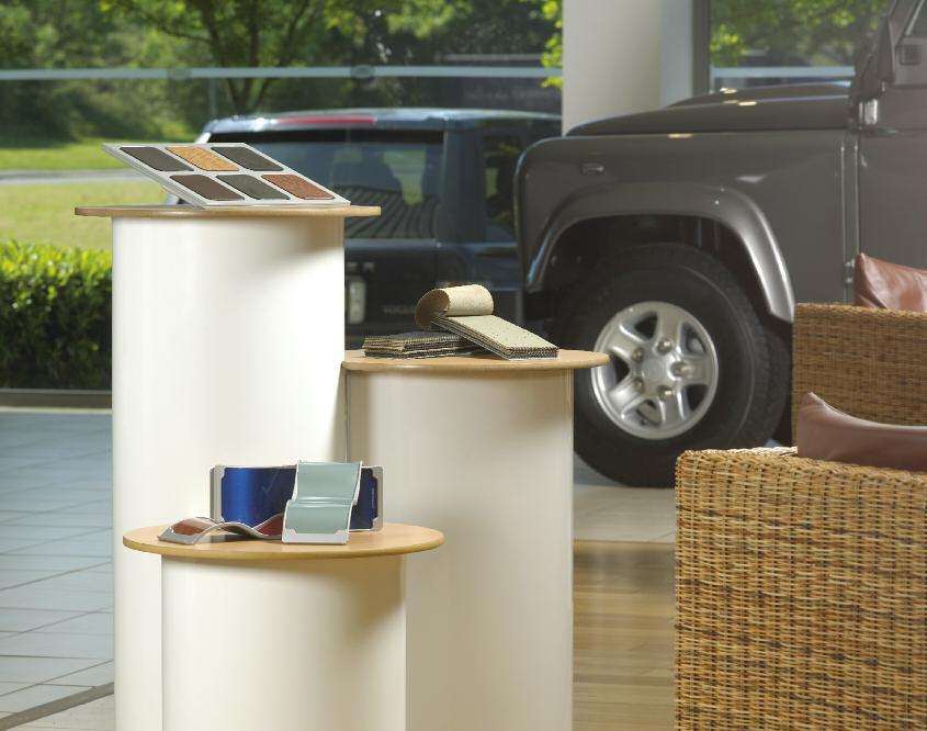 display plinths Our Symphony range of display plinths combine effortless style with strength.