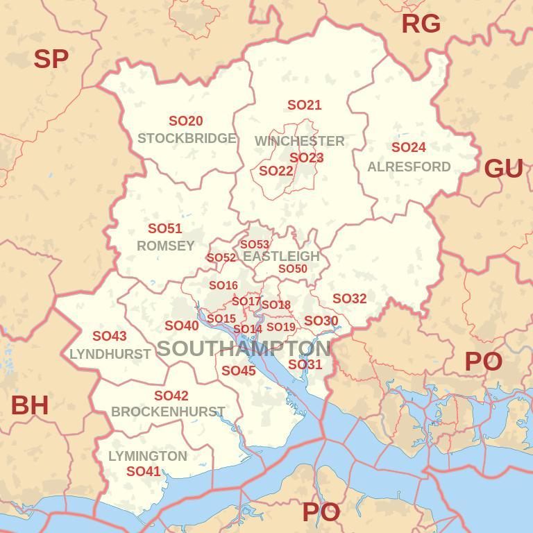 Airspace Consultation Appendix - Maps of postcode areas relevant to this analysis Contains Ordnance Survey and Royal Mail data Crown copyright and database right PO13 x Lee on Solent Figure 139