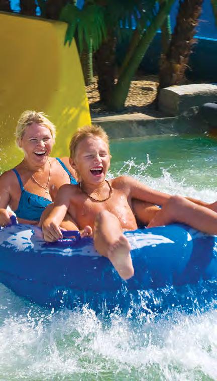 TRANSITIONS in and out of the bowl SpaceBowl simulated FOR SAFETY Hawaiian Falls,