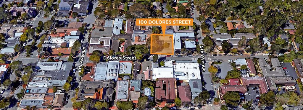 FOR SALE Property Summary Property Address: Number of Parcels: 100 Dolores Street Carmel-By-The-Sea, CA 93921 One Parcel Number: 010-138-003 Combined Site Area: 8,000 SF Demographics Tenants 1-MILE