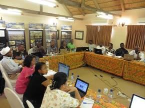 Experts from IUCN and representatives from UEMOA attended the workshop.