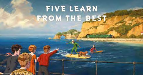 15 4.7 Launch of The Famous Five Campaign As part of our vision to re-value rail in the hearts and minds of the travelling public, in September we launched our new advertising campaign, featuring The