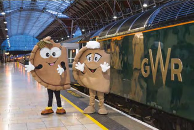 We celebrated Cornwall s culinary contribution to the world by transporting Mr and Mrs Pasty to London for a week of activities promoting the history and heritage of the humble pasty.
