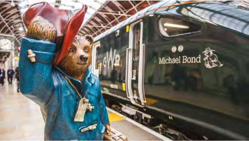 17 4.10 New Intercity Express Train named after Paddington Bear author Michael Bond In January 2018, we named one of the first of our new Intercity Express Trains after Paddington Bear author Michael