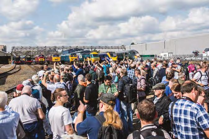 31 6.4 GWR open day scoops prestigious industry award and raises over 50,000 for charity GWR s Legends of the Great Western Open Day at Old Oak Common depot scooped a silver Golden Whistle award in