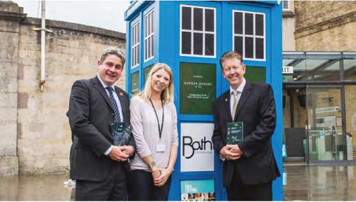 62 8.6 GWR agrees sponsorship deal with Visit Bath With GWR providing over 60 services a day between London and Bath Spa, offering over 30,000 seats, as well as direct services from South Wales, the