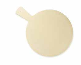x 1/2 h., w/ 5 Handle & Hanging Hole ECO15RW - Round Serving Board 15 dia. x 1/² h.