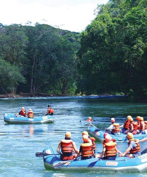 Sarapiquí River Rafting Class II & III Description: The Sarapiqui is perfect for white water novices and families alike.