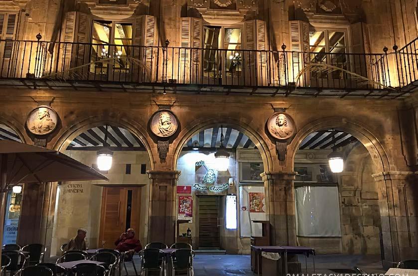 Mesón Cervantes In the Plaza Mayor, located on the first floor from which you can