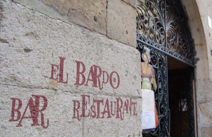 Restaurante El Bardo A classic in the city that offers set menu at a great price and with a lot of variety.