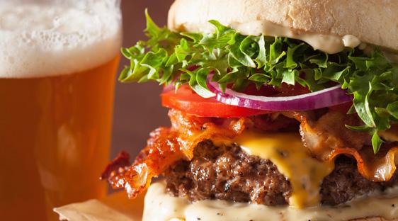 SPORTS BAR Monday-Thursday Special Bunkers BOGO Burger or Beer Join us Monday thru Thursdays from 5-6 pm, limit one promo per person, dine in only.