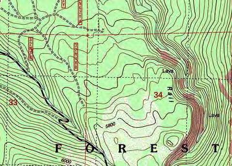 2 miles of PCT within Lassen National Park without a