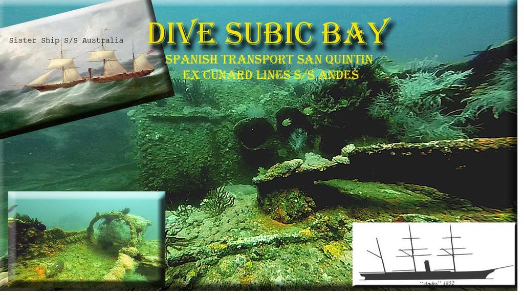 Dive Subic Bay In his nearly 1,000 page book The Spanish American War published in 1911, the noted Naval Historian Rear Admiral USN (retired) French Ensor Chadwick discusses every naval aspect of the