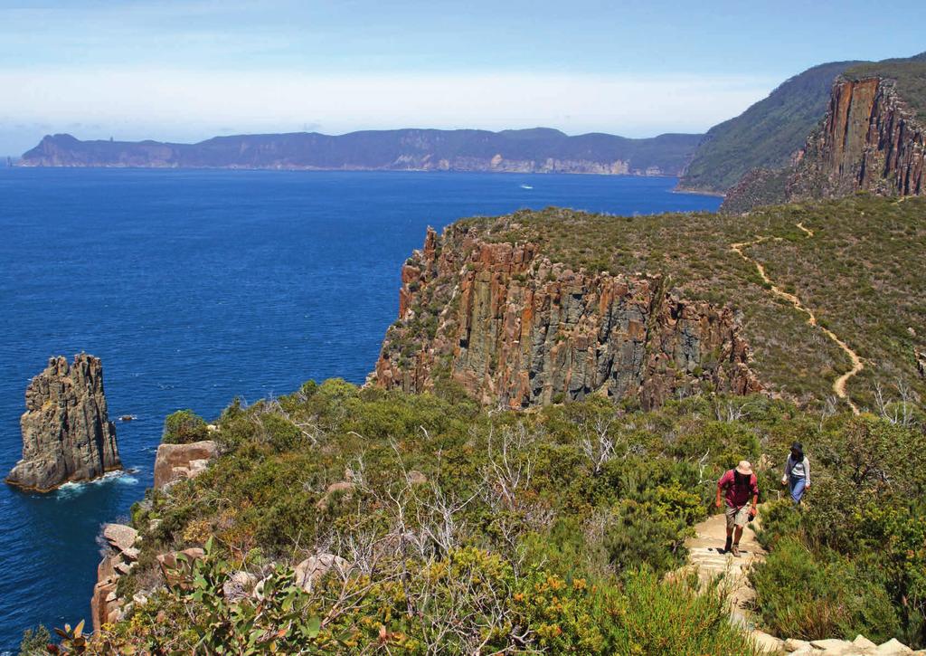 Accessed via Hobart, Tasmania Duration is 4 days/3 nights Distance 46km (28 miles) Walk is