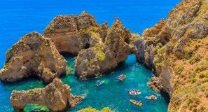 Tomar Lagos Sagres Wonderfull Portugal 6º Day (Wednesday) Algarve/Lagos/Ponta da Piedade/Sagres After breakfast, we will visit Ponta da Piedade, from the lighthouse it is possible to see several