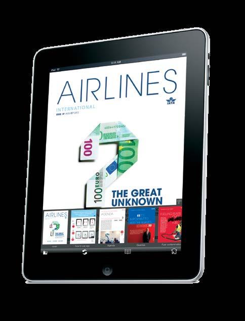 TABLET ADVERTISING Available now on ios and Android, however you use Airlines International s tablet editions, you are guaranteed to achieve exceptional levels of audience engagement and brand