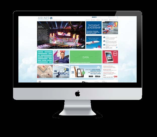 Suppliers in the aviation industry are able to obtain profile via: Digital display advertising