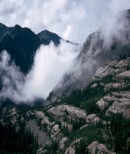 streams Elevations from 4,500 ft to 9,820 ft McDonald Peak A