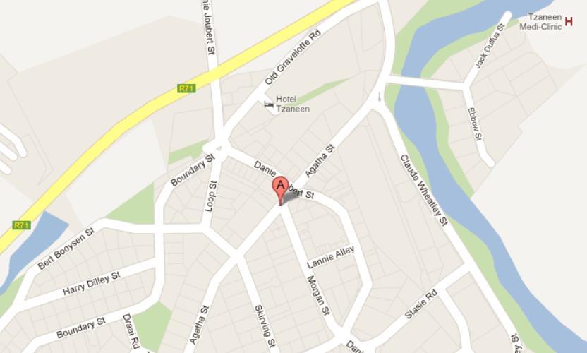TUESDAY, 22 MAY 2012 LIMPOPO: Tzaneen Magoebaskloof Hotel, R71, Agatha Street, Limpopo, 0731 Tel: +27 (15) 276 5400 Fax:+27