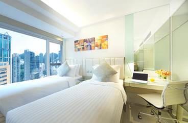 Star Name of hotel Type of room Sheung Wan Walking Distance to nearest MTR station (in km) Walking time to nearest MTR station (in minutes) Starting Price* (US$/per room)