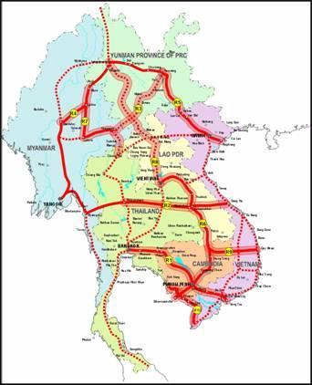 ASEAN Highway Network (AHN) - The ASEAN Highway Network aims to form an inter-state road network connecting member-states with the goal of providing easy access to key markets and