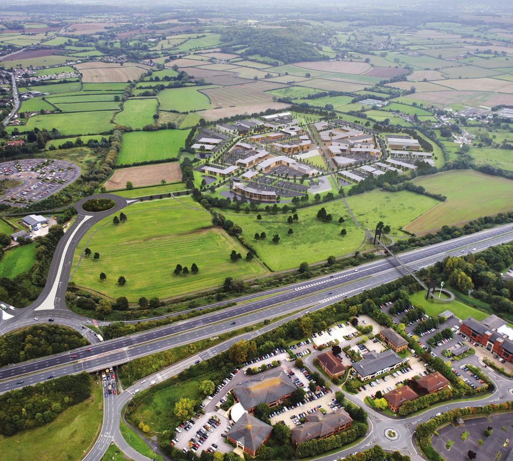 Aberdeen Exhibition and Conference Centre 7 Nexus Business Park Taunton 20 year drawdown option agreement Located at Junction 25 of the M5 motorway 146 acres