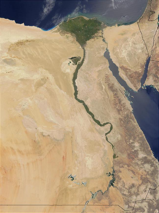 flood the earth Was the Lifeline for Egypt Transportation Route Used for