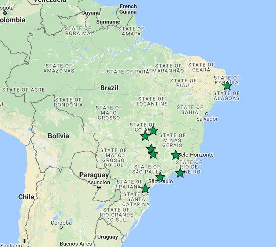 Curitiba: Rede Integrada de Transportes e Linha Verde. Goiânia: Eixo Anhanguera Recife: Via Livre Norte/Sul e Via Livre Leste/Oeste.