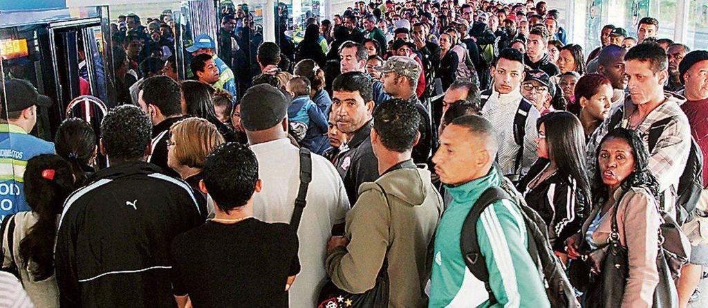 Overcrowding is happening in the majority of corridors