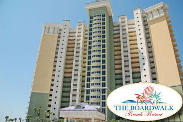 Location & Lodging Address: Boardwalk Beach Resort 9600 S Thomas Dr Panama City Beach, FL 32408 1-800-224-4853 Boardwalk Beach Resort: The hotel located