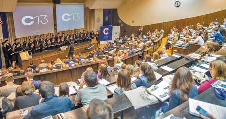IZ KOMORE Hrvatska liječnička komora podržala međunarodnu studentsku konferenciju Više od 400 sudionika na ovogodišnjem CROSS-u Više od 400 sudionika iz desetak različitih zemalja sudjelovalo je na