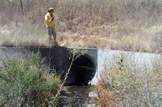 crossing over Scheller Avenue and a minor culvert to the south that