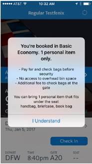 Are elite status customers and premium credit card holders subject to the domestic Basic Economy carry-on baggage restrictions?