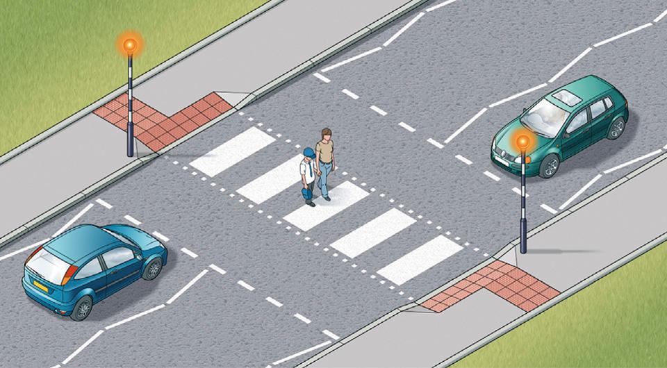 Zebra Crossing What the Highway Code has told the pedestrians Rules 19 and 20 apply but here are the