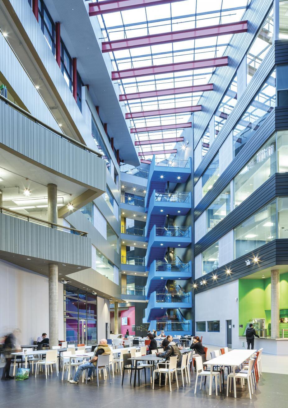 Case Study - Cardiff and Vale College Kawneer systems hail a new future for education in Wales.