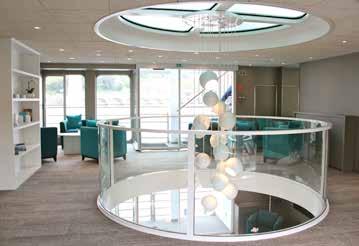 Reception The Restaurant Sun Deck Lounge bar Your Dining Breakfast, lunch, afternoon tea and dinner are served in the stylish restaurant located on the Main Deck which seats all passengers in one